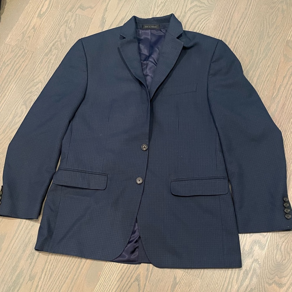 Men blue Ralph Lauren sport coat fits size 40R